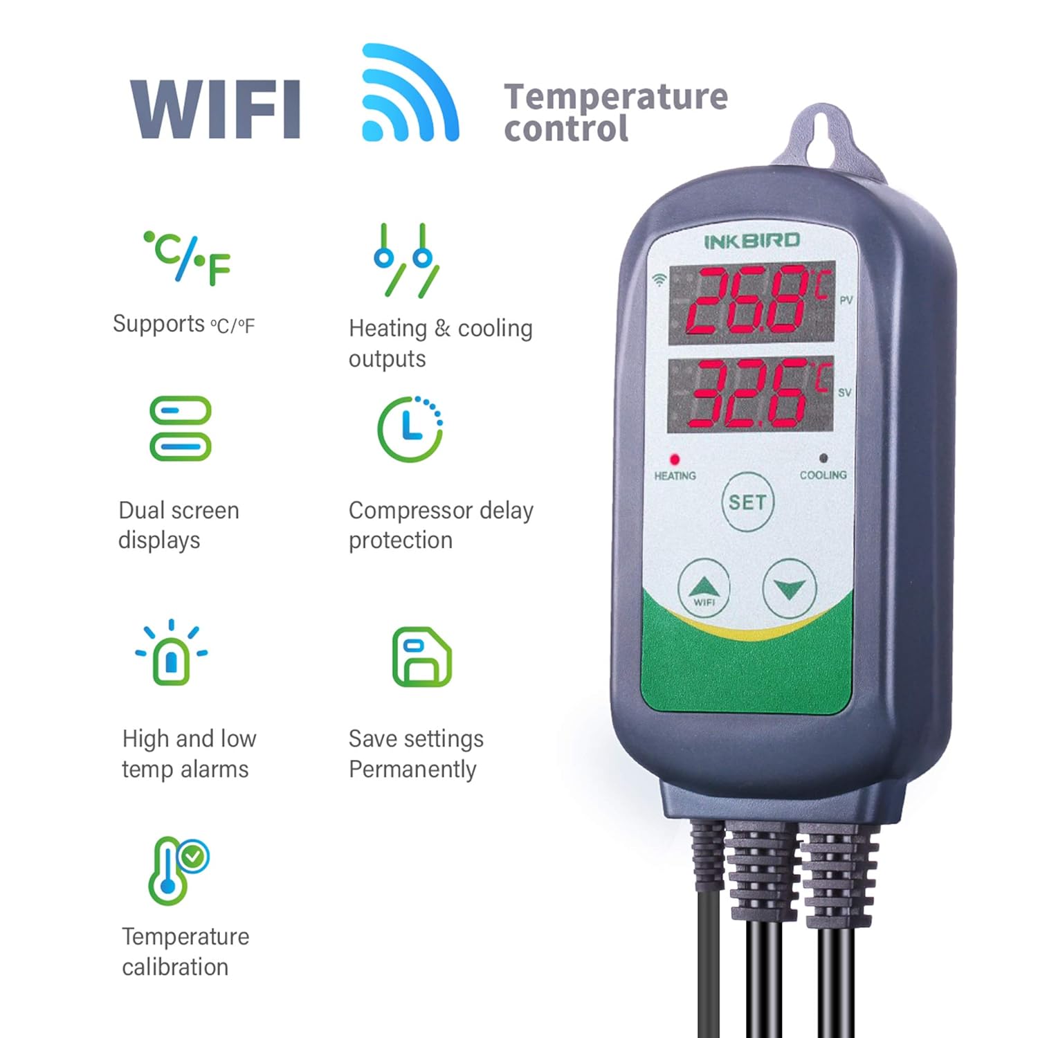 INKBIRD ITC-308-WiFi régulateu - Smart Home Thermostat avis et prix
