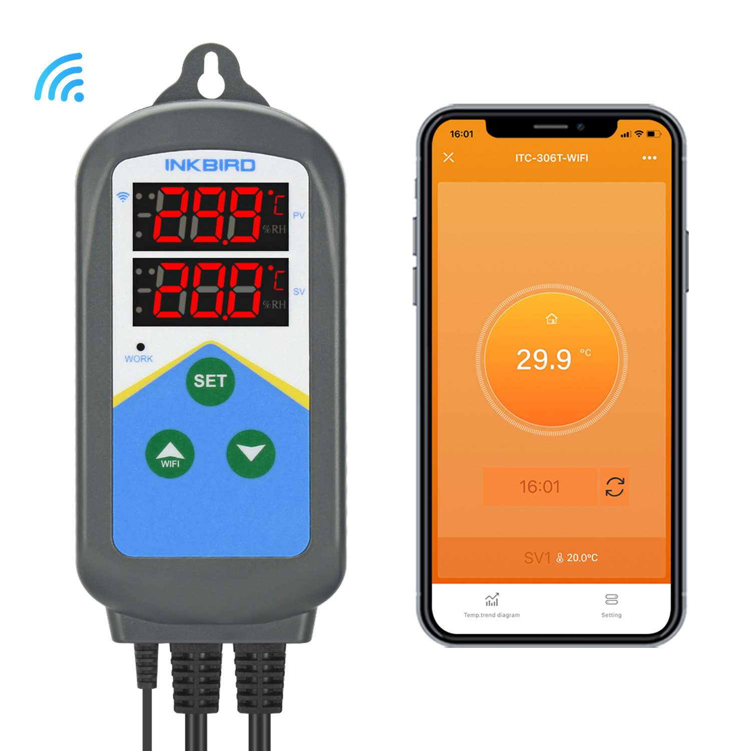 INKBIRD – régulateur de tempér - Smart Home Thermostat avis et prix