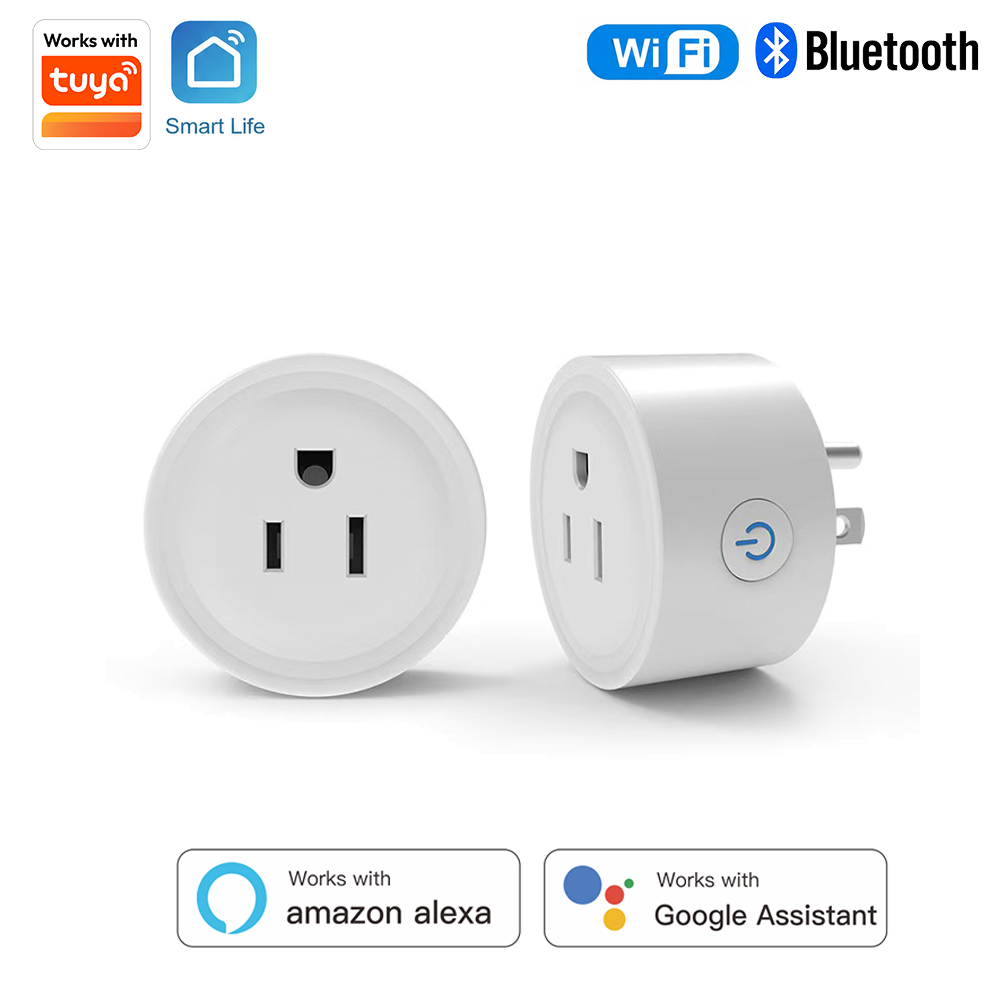Prise intelligente ronde Tuya  - Smart Home Devices avis et prix