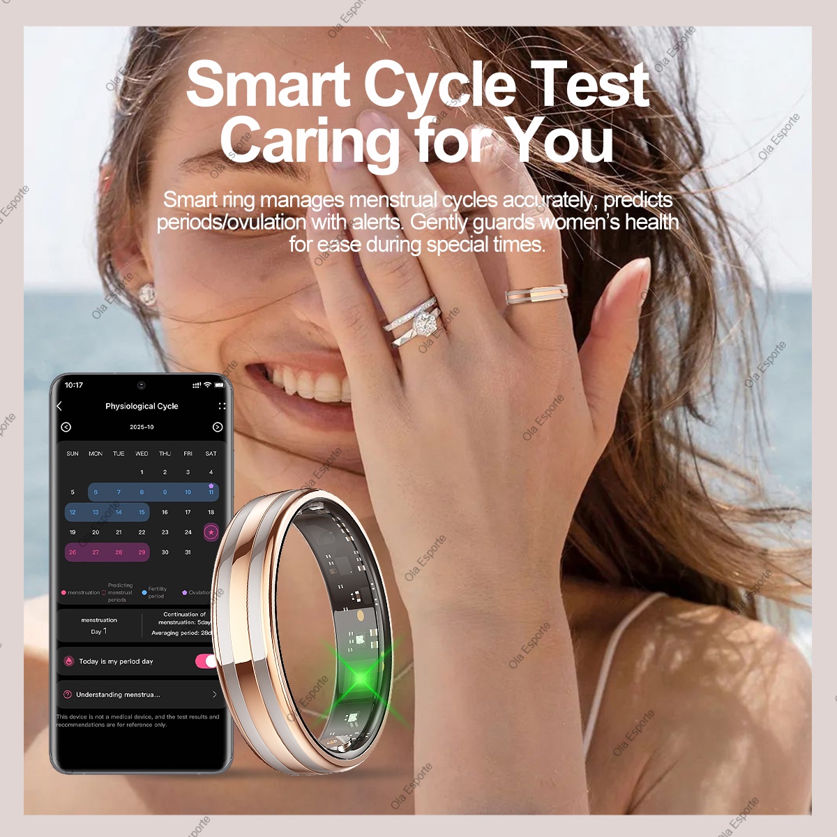 Nouveau anneau intelligent fem - Smart Home Trainer avis et prix