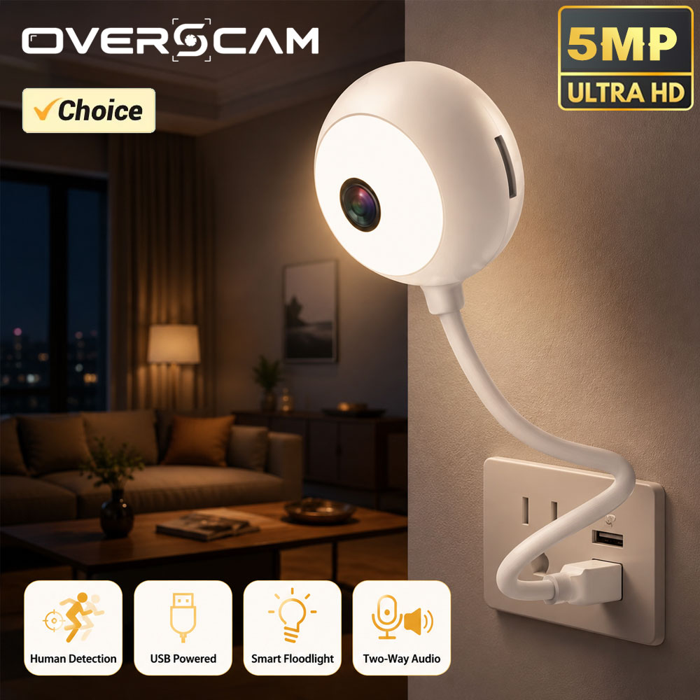 Mini caméra IP WiFi USB 5MP av - Smart Home Windows App avis et prix