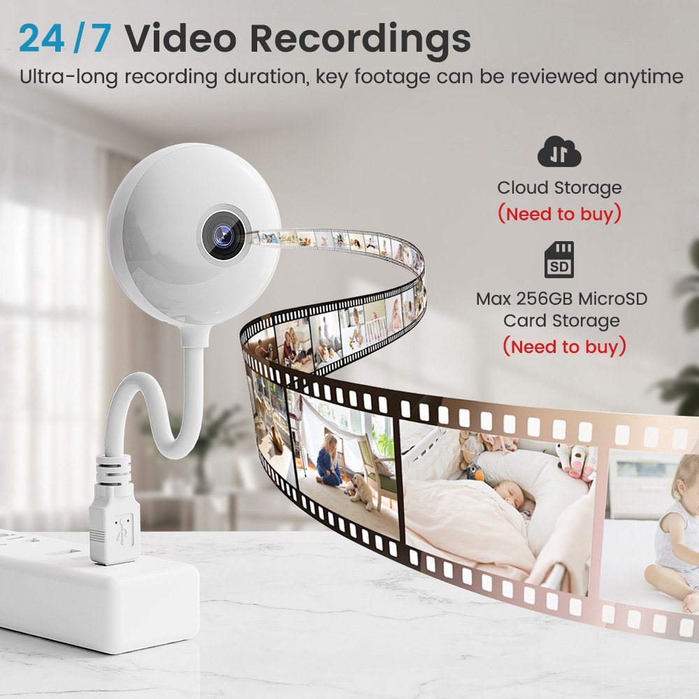 Mini caméra IP WiFi USB 5MP av - Smart Home Windows App avis et prix