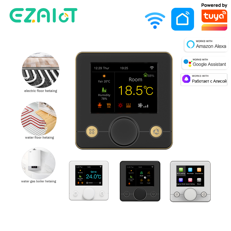 Thermostat Wi-Fi 220V pour cha - Smart Home Thermostat avis et prix