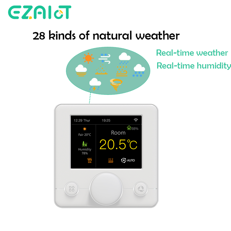 Thermostat Wi-Fi 220V pour cha - Smart Home Thermostat avis et prix