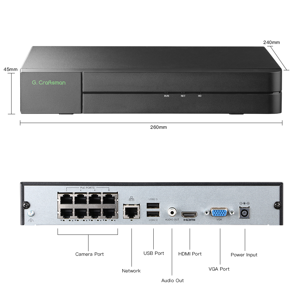 Système de caméra de sécurité  - Security Ip Camera avis et prix