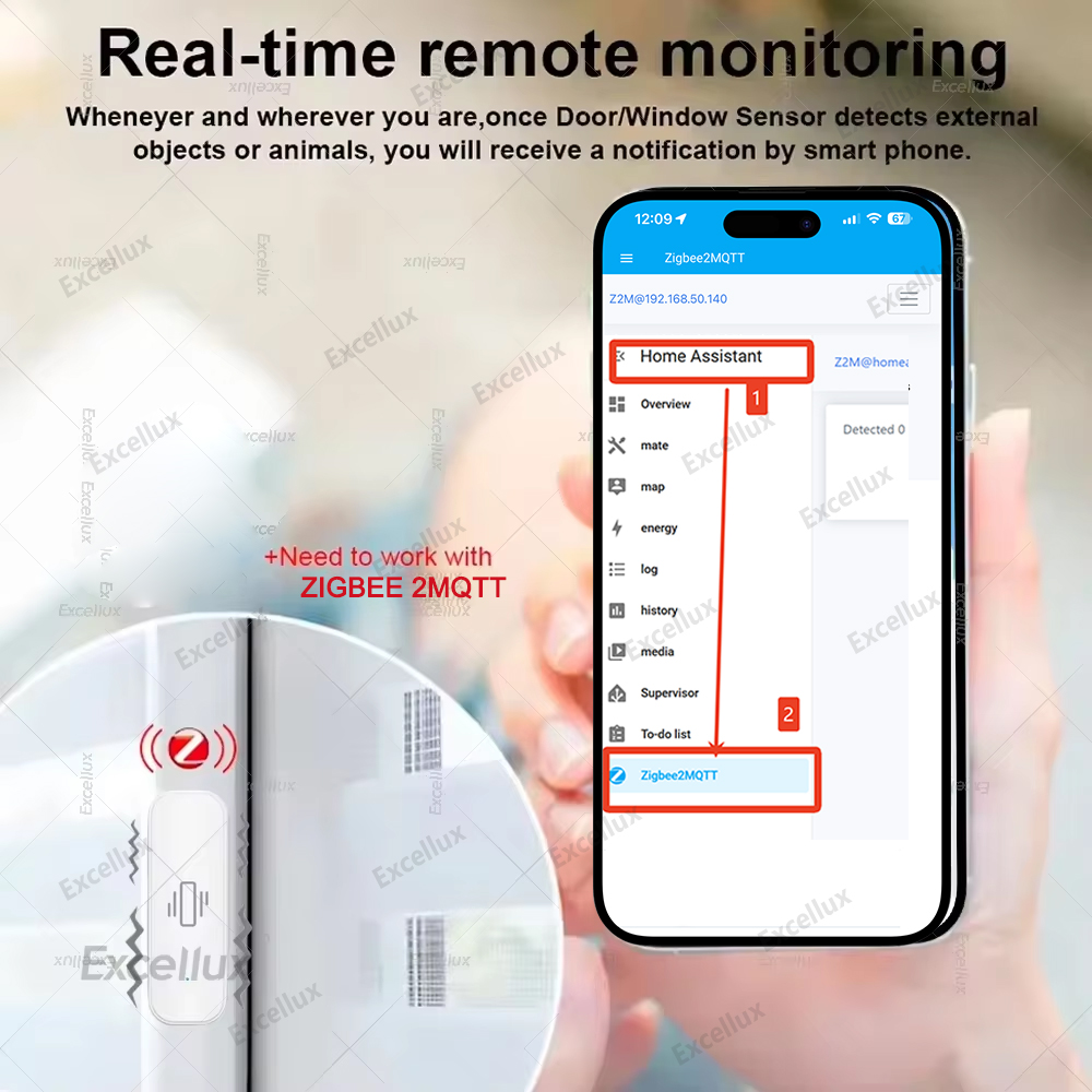 Zigbee capteur de vibrations i - Smart Home Monitor avis et prix