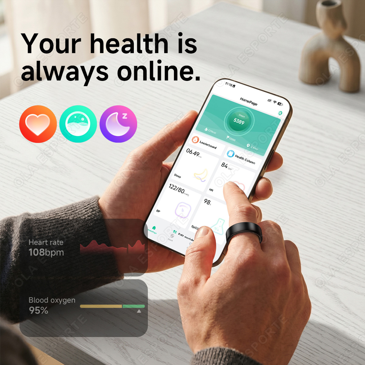 Anneau intelligent R10 avec ét - Smart Home Trainer avis et prix