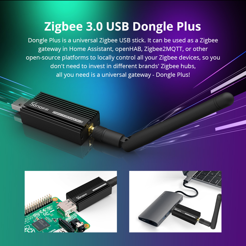 SONOFF Zigbee 3.0 USB Dongle P - Smart Home Plus avis et prix
