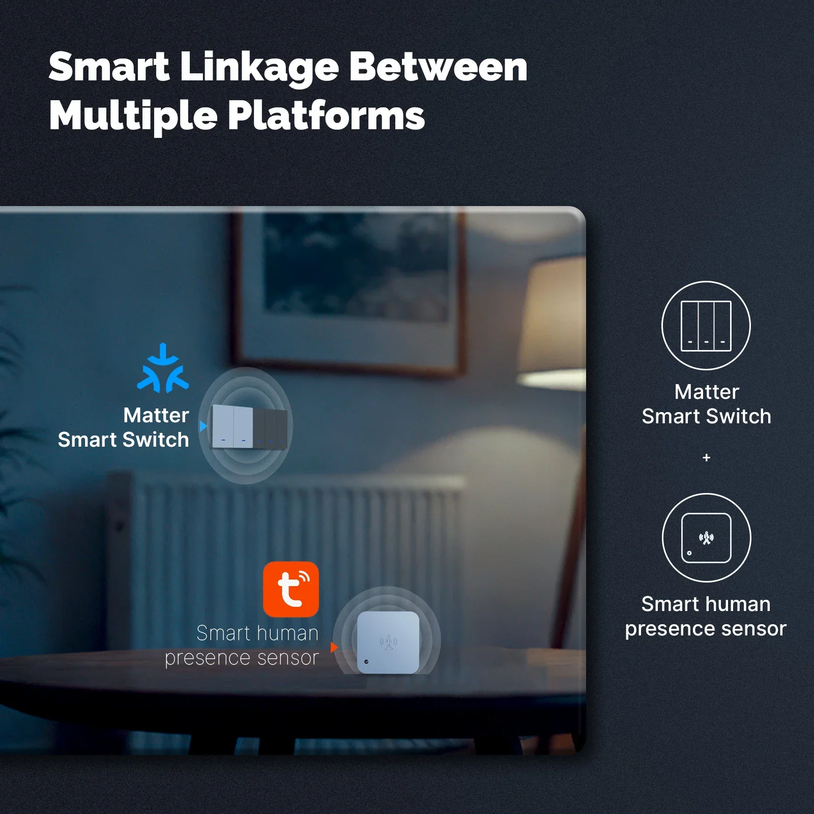 MOES Matter Tuya WiFi bouton l - Smart Home Tablet avis et prix