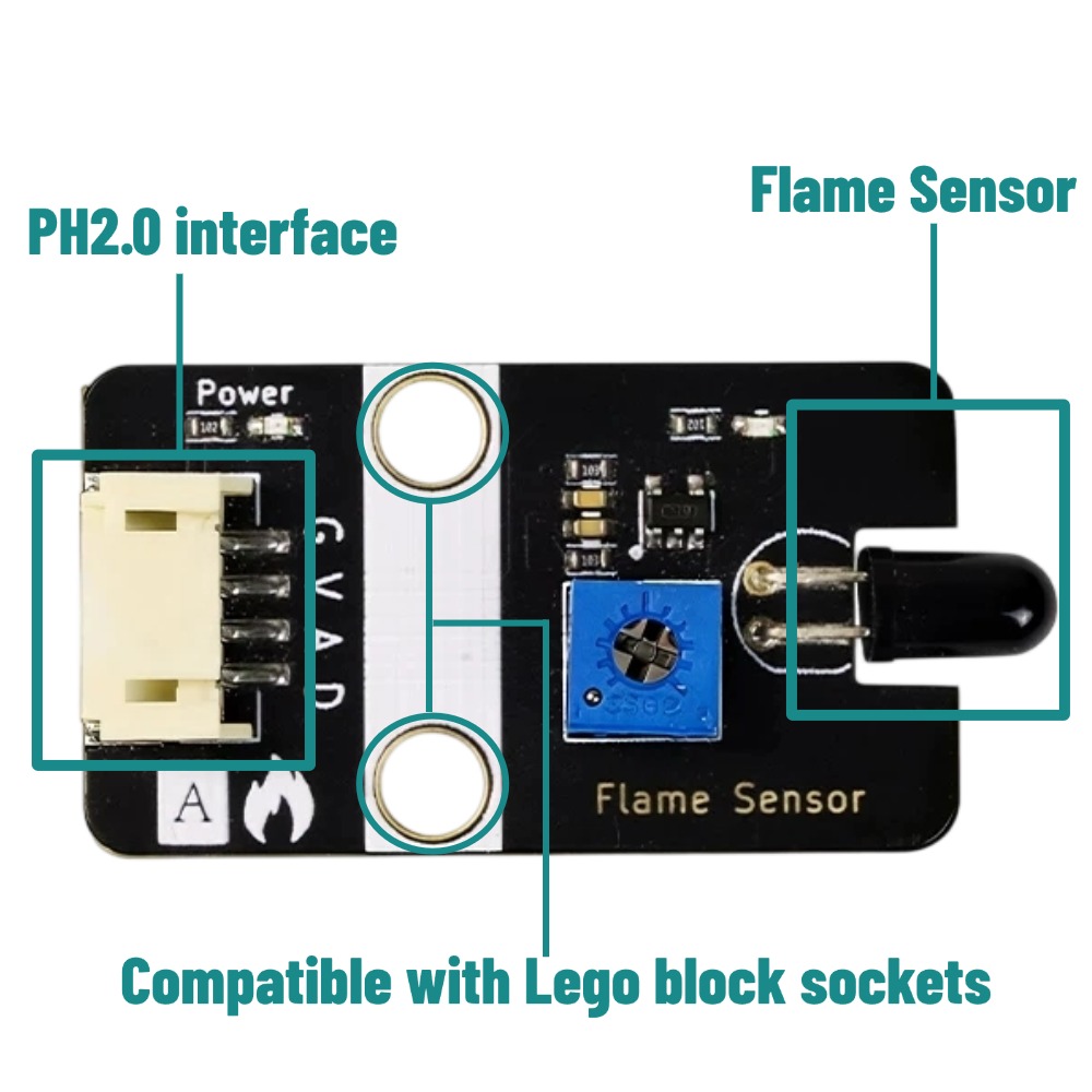 Capteur de flamme numérique an - Smart Home Micro Bit avis et prix