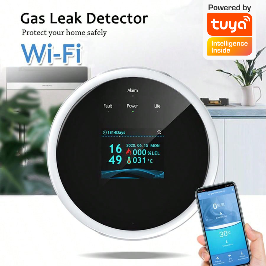 Capteur d'alarme de gaz WiFi 2 - Smart Home Security System avis et prix