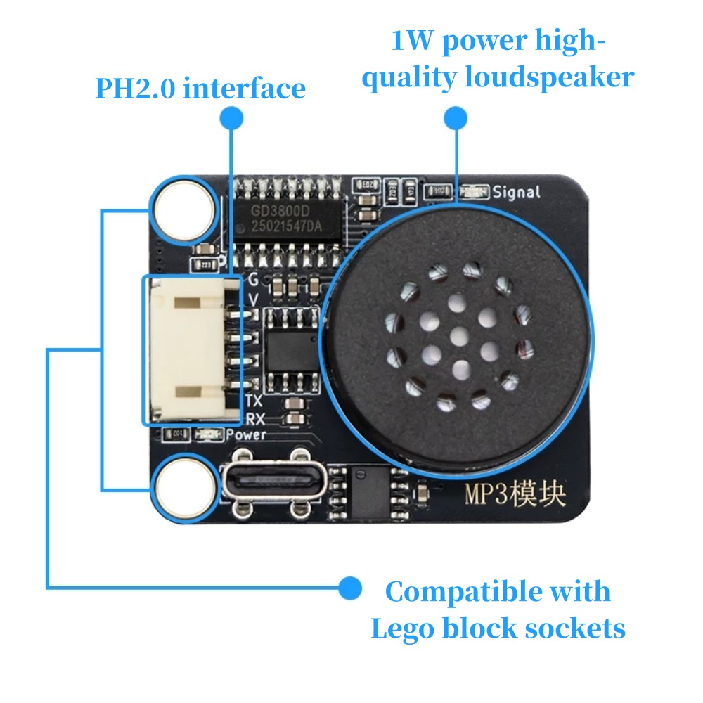 Module Lecteur MP3 USB-C avec  - Smart Home Micro Bit avis et prix
