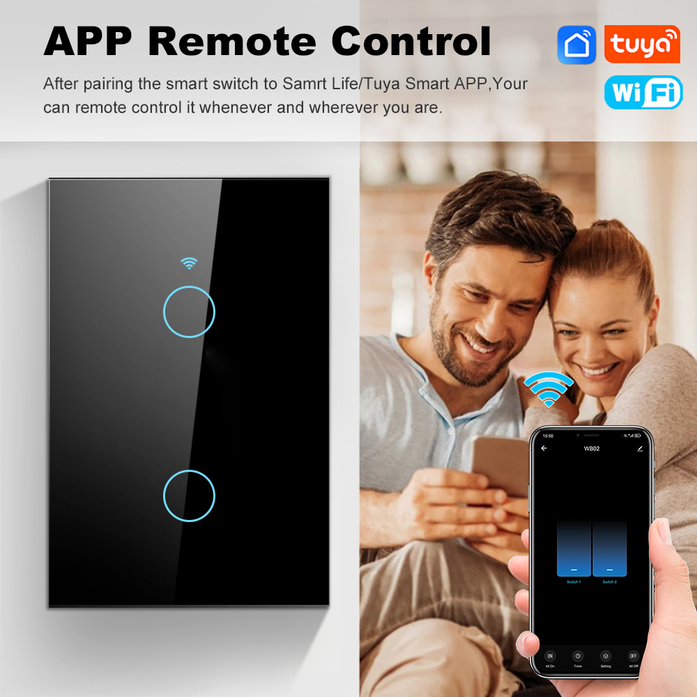 Interrupteur mural tactile int - Smart Home Dashboard avis et prix