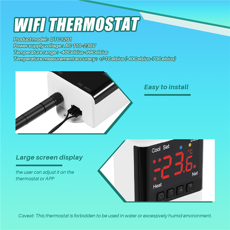 Thermostat de régulateur de te - Smart Home Thermostat avis et prix