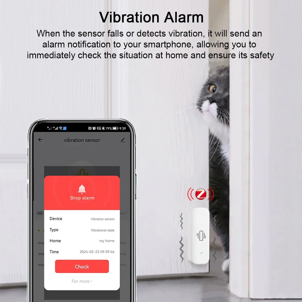Capteur de vibration intellige - Smart Home Monitor avis et prix