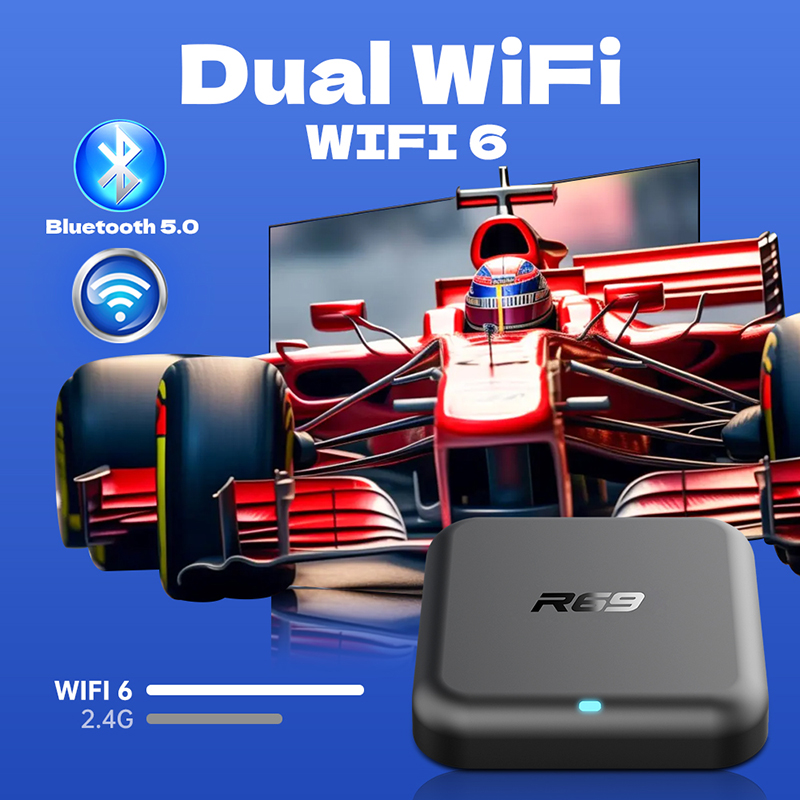 Boîtier TV Android 14 R69-1, d - Smart Home Youtube avis et prix