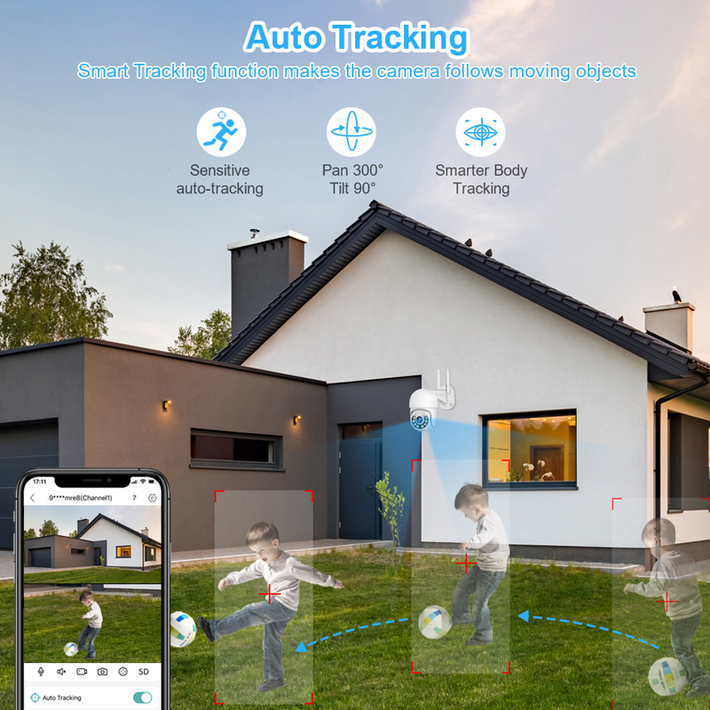 Système de caméra de sécurité  - Smart Home Security System avis et prix