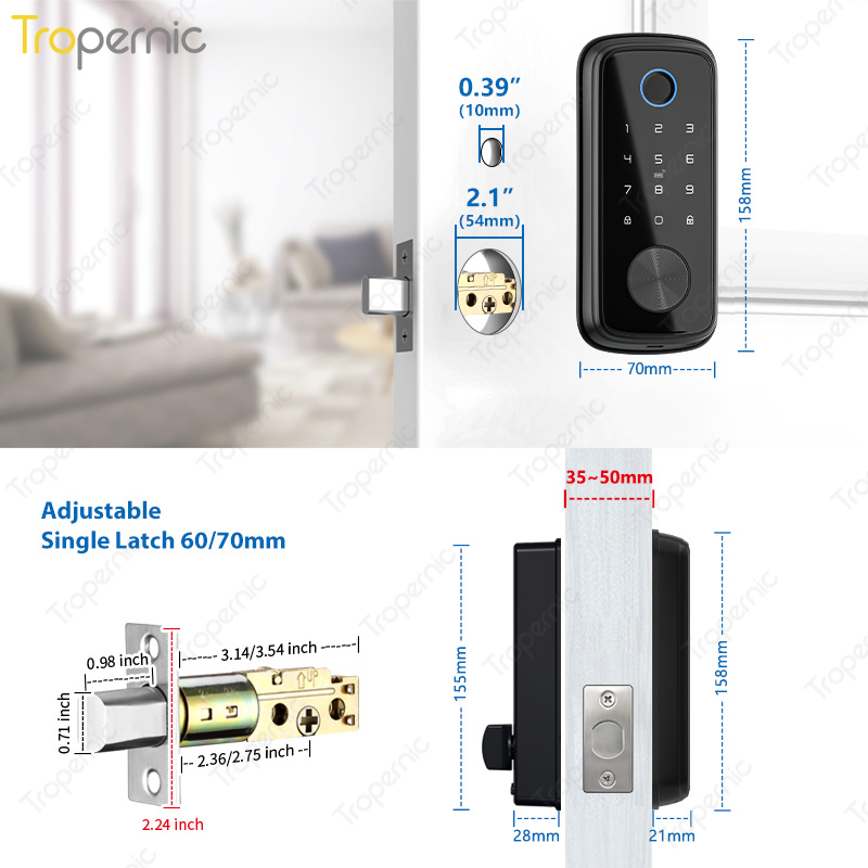 Tuya Zigbee-Serrures à pêne do - Smart Home Google Assistant avis et prix