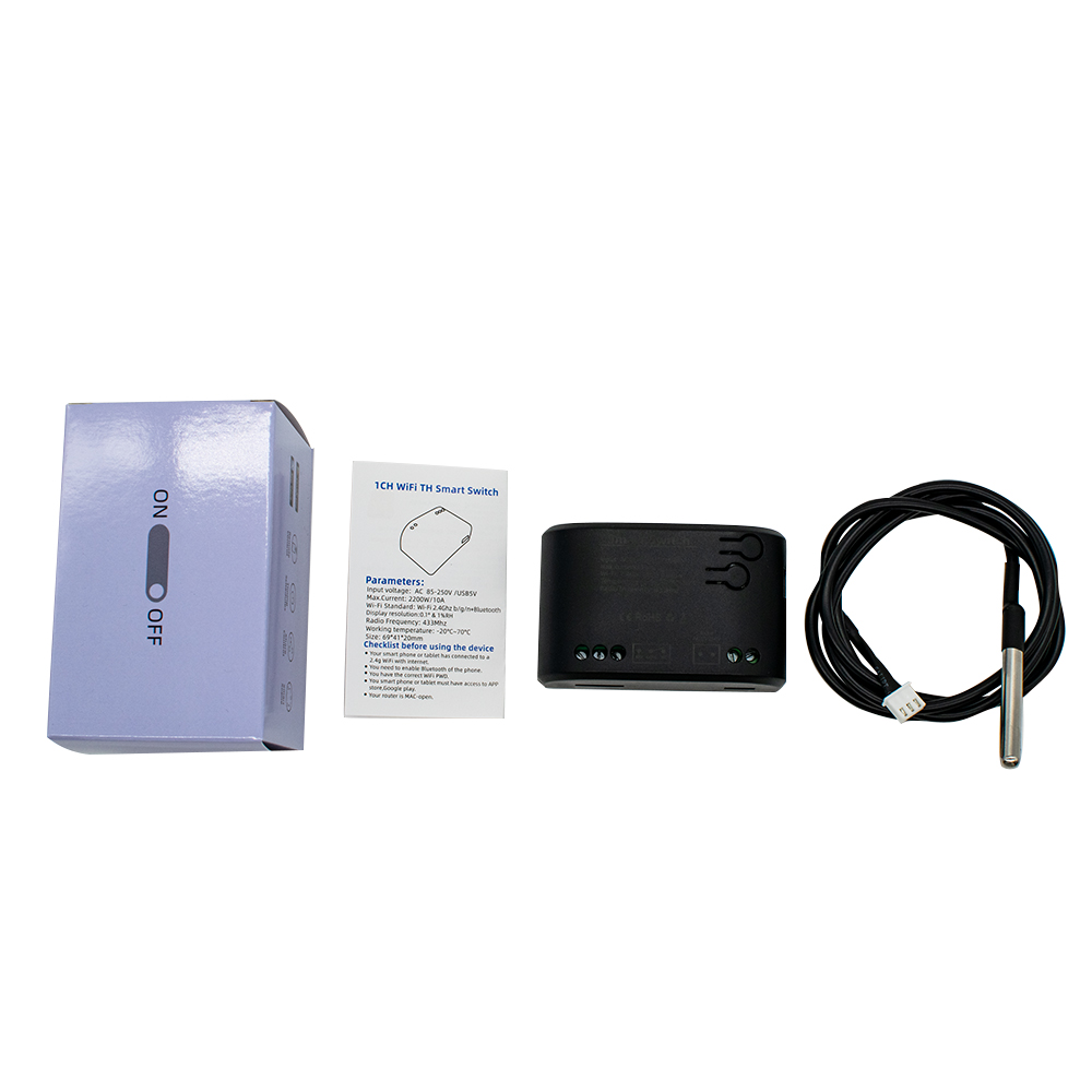 Tuya WiFi capteur de températu - Smart Home Thermostat avis et prix
